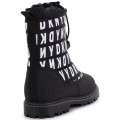 Boots met rits en print DKNY Voor