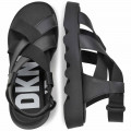 Sandales couvrantes à scratch DKNY pour FILLE