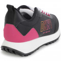 Two-material lace-up trainers DKNY for GIRL