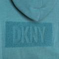 Cardigan à capuche en molleton DKNY pour UNISEXE