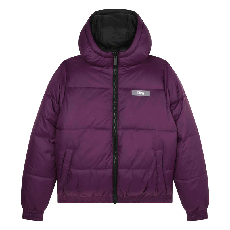 Dkny purple coat deals