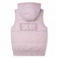 Hooded body warmer DKNY for UNISEX