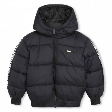 Hooded puffer jacket DKNY for UNISEX
