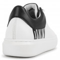 Sneakers in pelle con lacci DKNY Per UNISEX