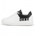 Sneakers in pelle con lacci DKNY Per UNISEX
