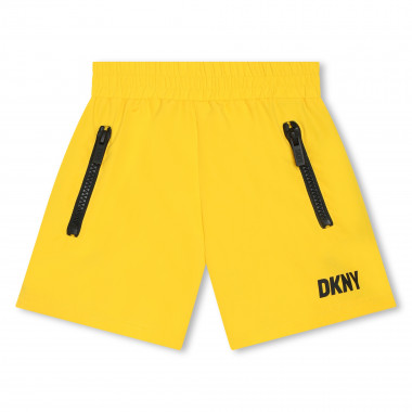 Short de bain à poches zippées DKNY pour GARCON
