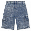 Verstellbare Jeans-Shorts DKNY Für JUNGE