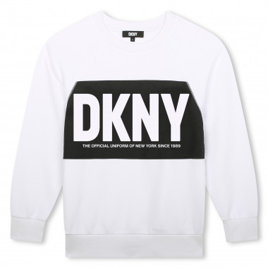 Sweat-shirt unisexe coton DKNY pour UNISEXE