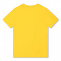 Camiseta de algodón estampada DKNY para NIÑO