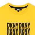 T-shirt imprimé en coton DKNY pour GARCON