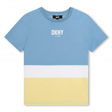 T-shirt colorata in cotone DKNY Per RAGAZZO