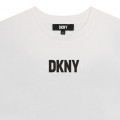 Kurzärmliges Baumwollshirt DKNY Für JUNGE
