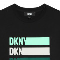 T-shirt cotone a maniche corte DKNY Per RAGAZZO