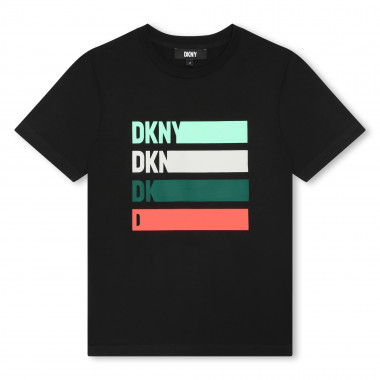 Kurzärmeliges Baumwollshirt DKNY Für JUNGE