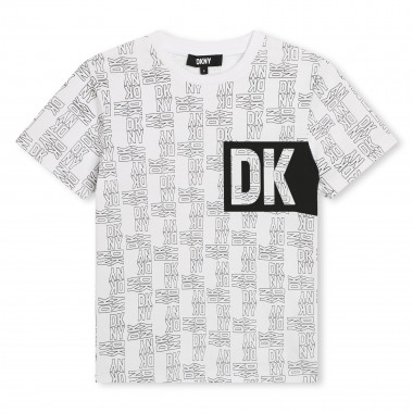 Uniseks katoenen T-shirt DKNY Voor