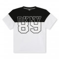 T-shirt bicolore unisex DKNY Per UNISEX