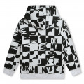 Sweat-shirt réversible coton DKNY pour UNISEXE