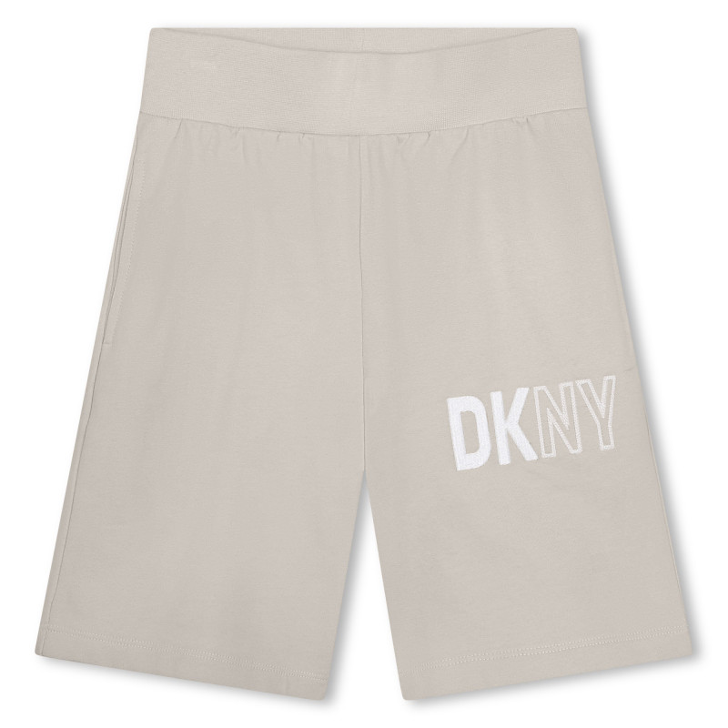 DKNY Unisex fleece Bermuda shorts unisex grey Kids around