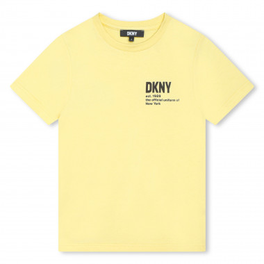 T-shirt manches courtes coton DKNY pour UNISEXE