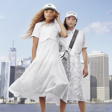 Feestelijke rok van netstof DKNY Voor
