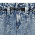Pantaloni di jeans con cintura DKNY Per BAMBINA