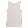 Cotton tank top DKNY for GIRL