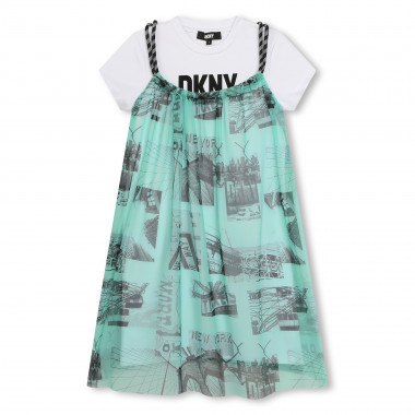 2-in-1-jurk met bandjes DKNY Voor