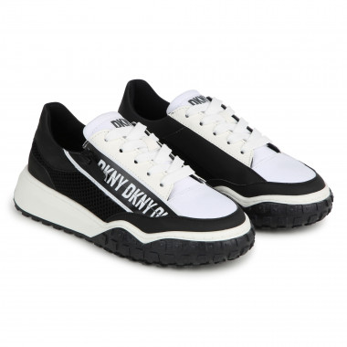 Zipped multi-material trainers DKNY for BOY