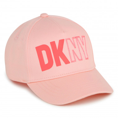 Katoenen pet met klittenband DKNY Voor