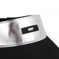 Bi-material visor with logo DKNY for GIRL