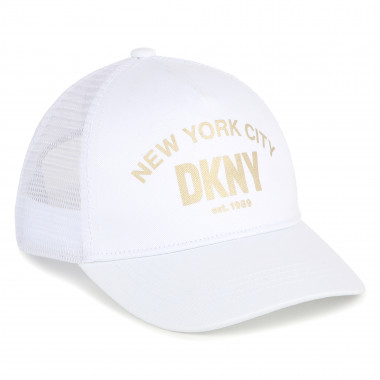 Casquette siglée bimatière DKNY pour FILLE