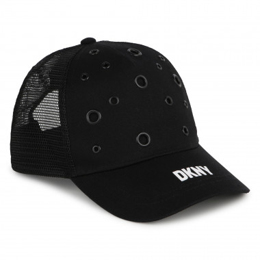 Baseball cap with eyelets  for 