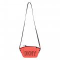 Coated fabric bag with logo DKNY for GIRL