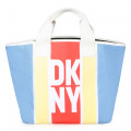 Reversible cotton tote bag DKNY for GIRL