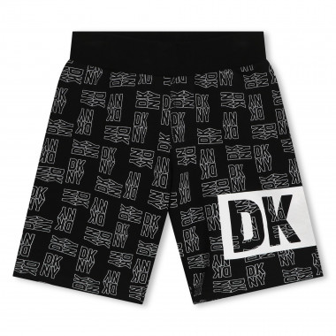 Printed fleece bermuda shorts DKNY for UNISEX