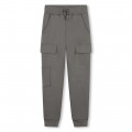 Cotton jersey jogging trousers DKNY for BOY