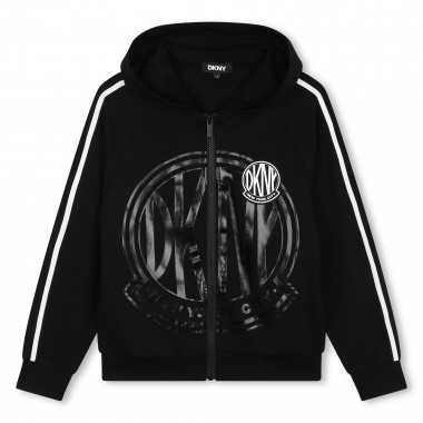 Zip-up hooded sweatshirt DKNY for UNISEX
