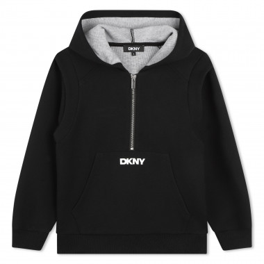 Hooded sweatshirt with pocket DKNY for UNISEX