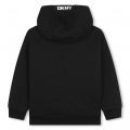 Zipped jersey sweatshirt DKNY for UNISEX