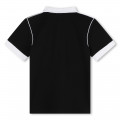Two-tone buttoned polo shirt DKNY for BOY
