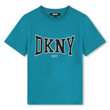 T-shirt manches courtes coton DKNY pour GARCON