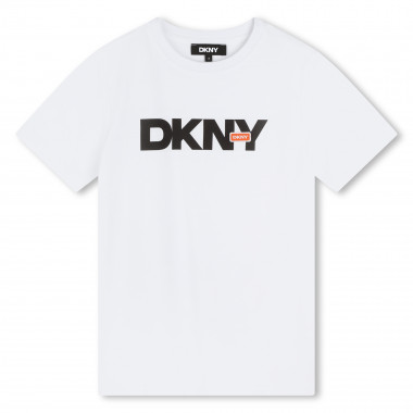 T-shirt coton manches courtes DKNY pour UNISEXE