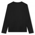 Long-sleeved cotton T-shirt DKNY for BOY