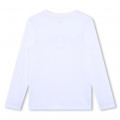 Long-sleeved cotton T-shirt DKNY for BOY