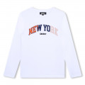 T-shirt maniche lunghe cotone DKNY Per RAGAZZO