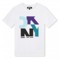 Short-sleeved cotton T-shirt DKNY for BOY