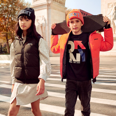 Reversible hooded puffer DKNY for BOY