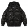 Hooded puffer jacket DKNY for UNISEX