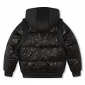 Hooded puffer jacket DKNY for UNISEX