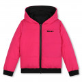 Reversible hooded puffer DKNY for UNISEX
